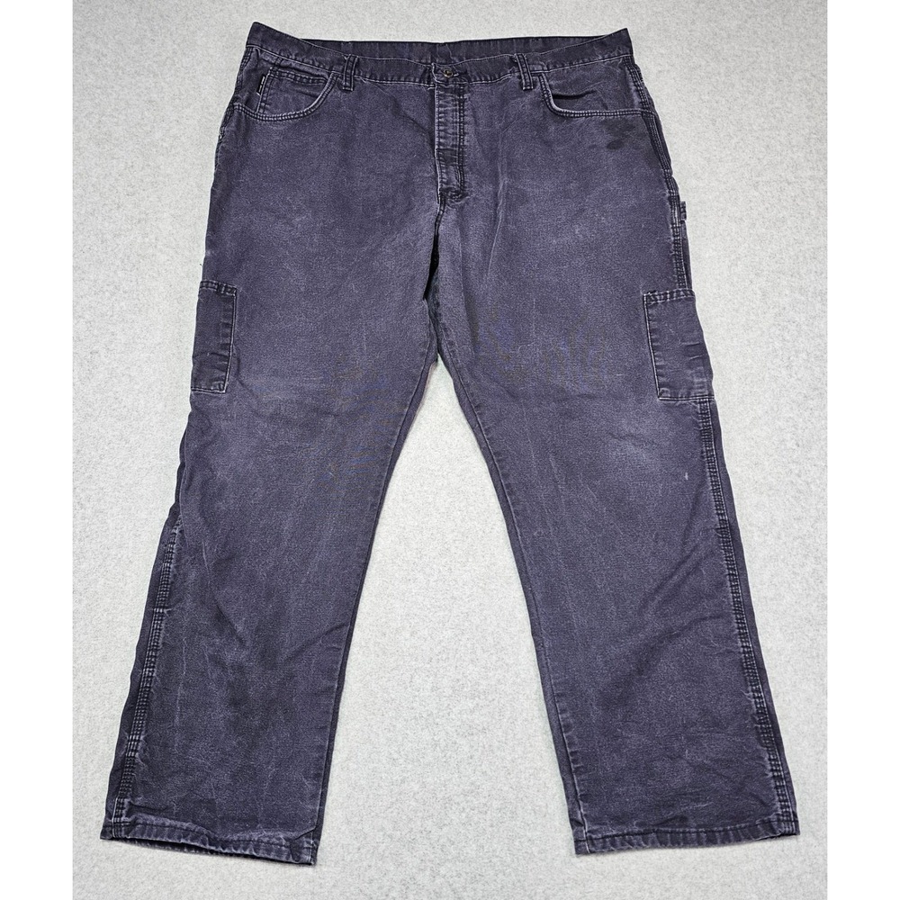 Bulwark FR‎ Work Pants Mens 44x30 Navy Blue Flame Resistant CAT 2 Carpenter